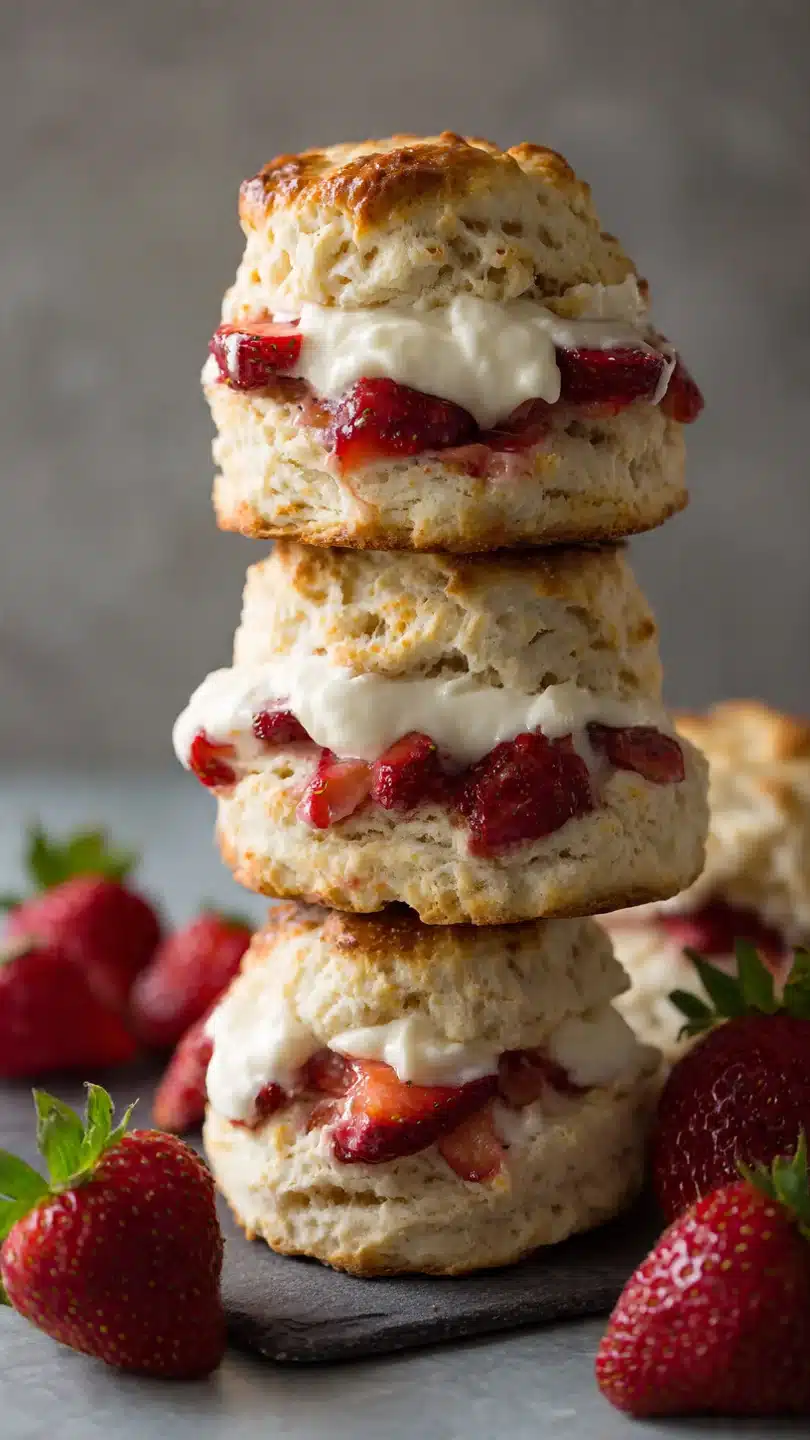 Strawberries and Cream Scones - Baker by Nature - Image 3