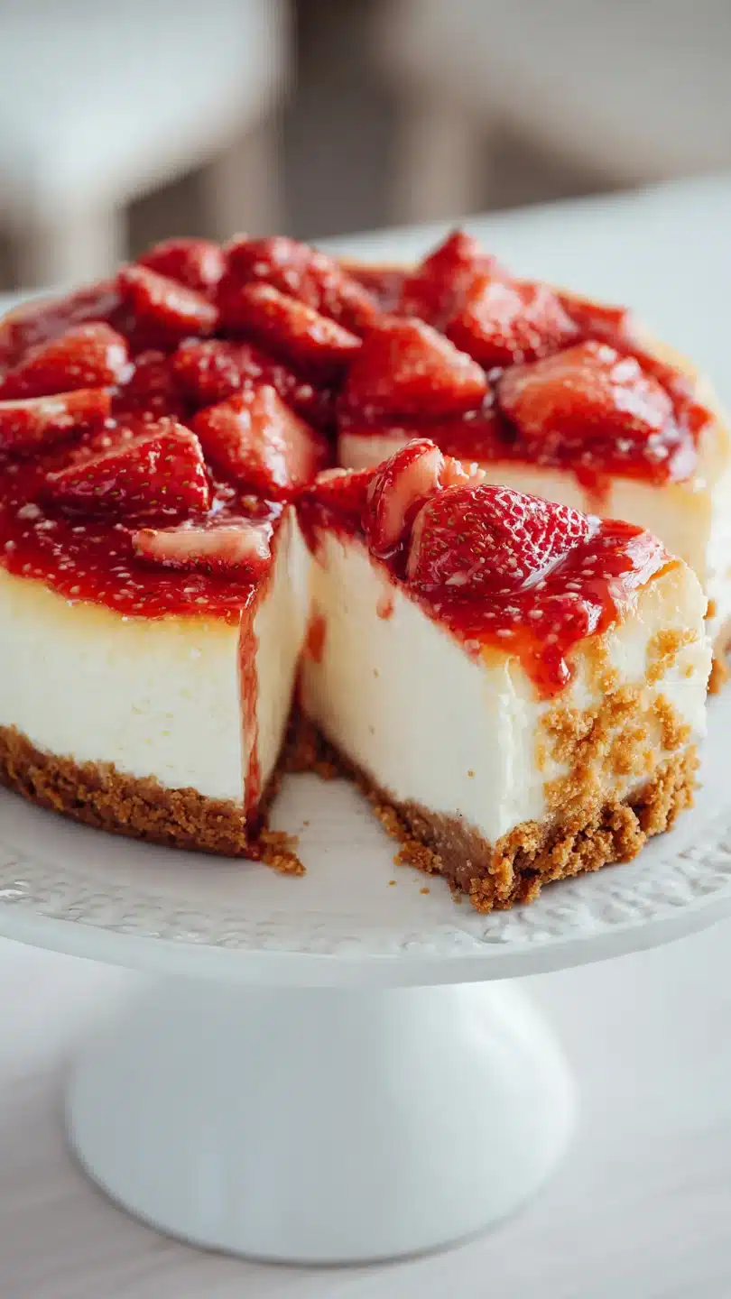 Strawberry Crunch Cheesecake Recipe - Image 3
