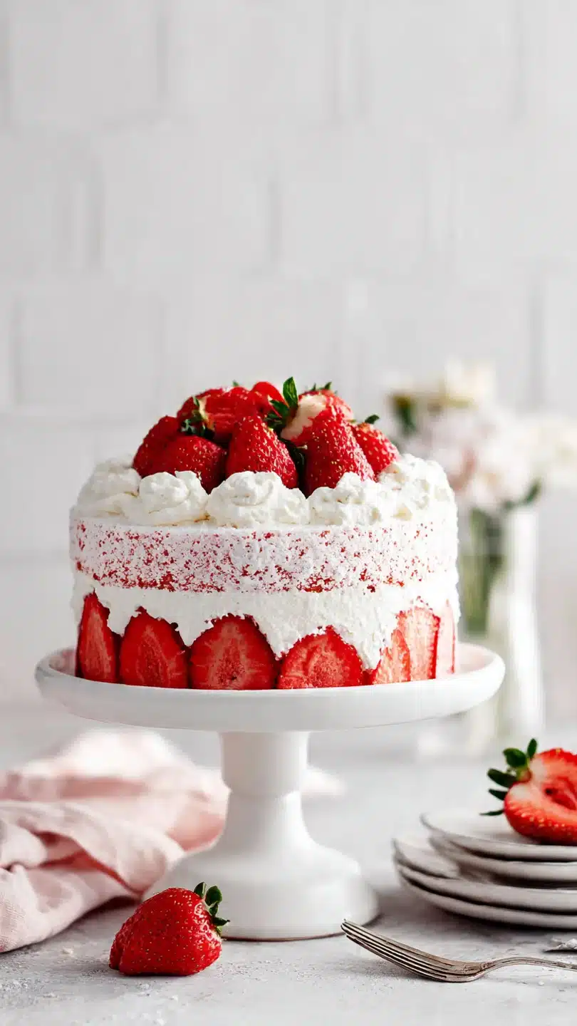 Strawberry Earthquake Cake - Image 3