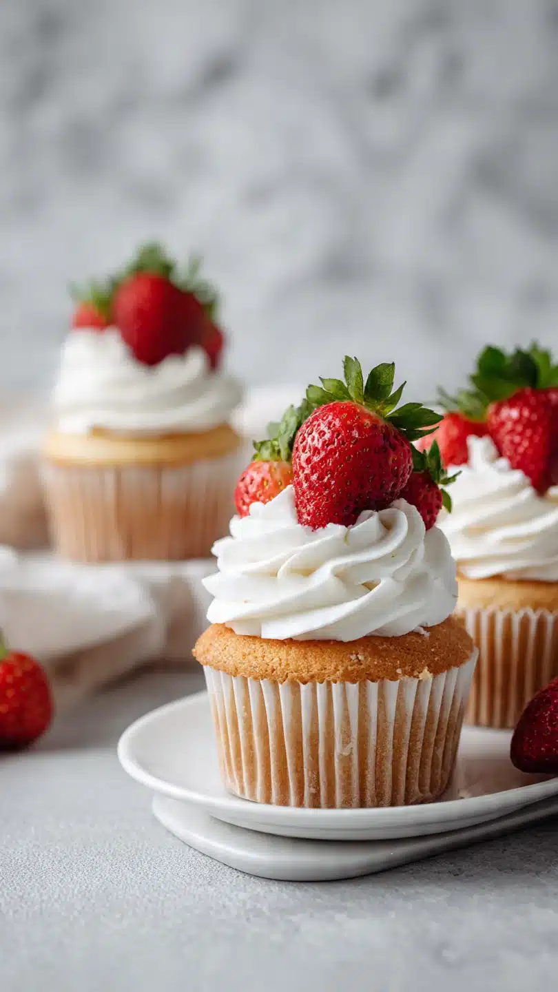Strawberry Shortcake Cupcakes - Image 3