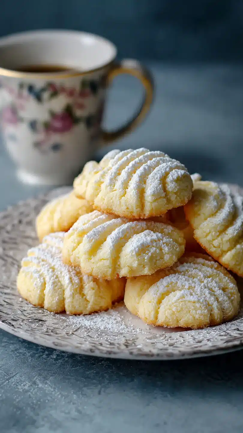 These 3 ingredient Butter Cookies is absolute melt in your mouth deliciousness - Image 3