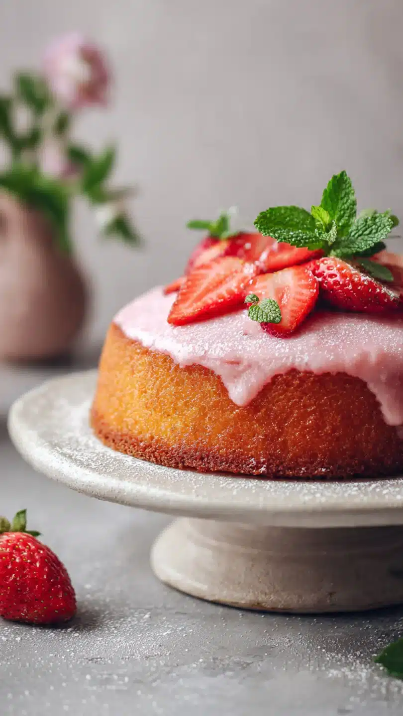 Moist strawberry cake recipe - Image 3
