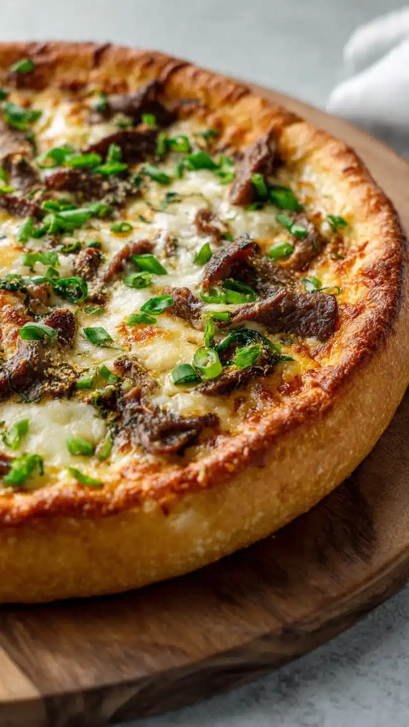 Philly cheesesteak pizza - Image 3