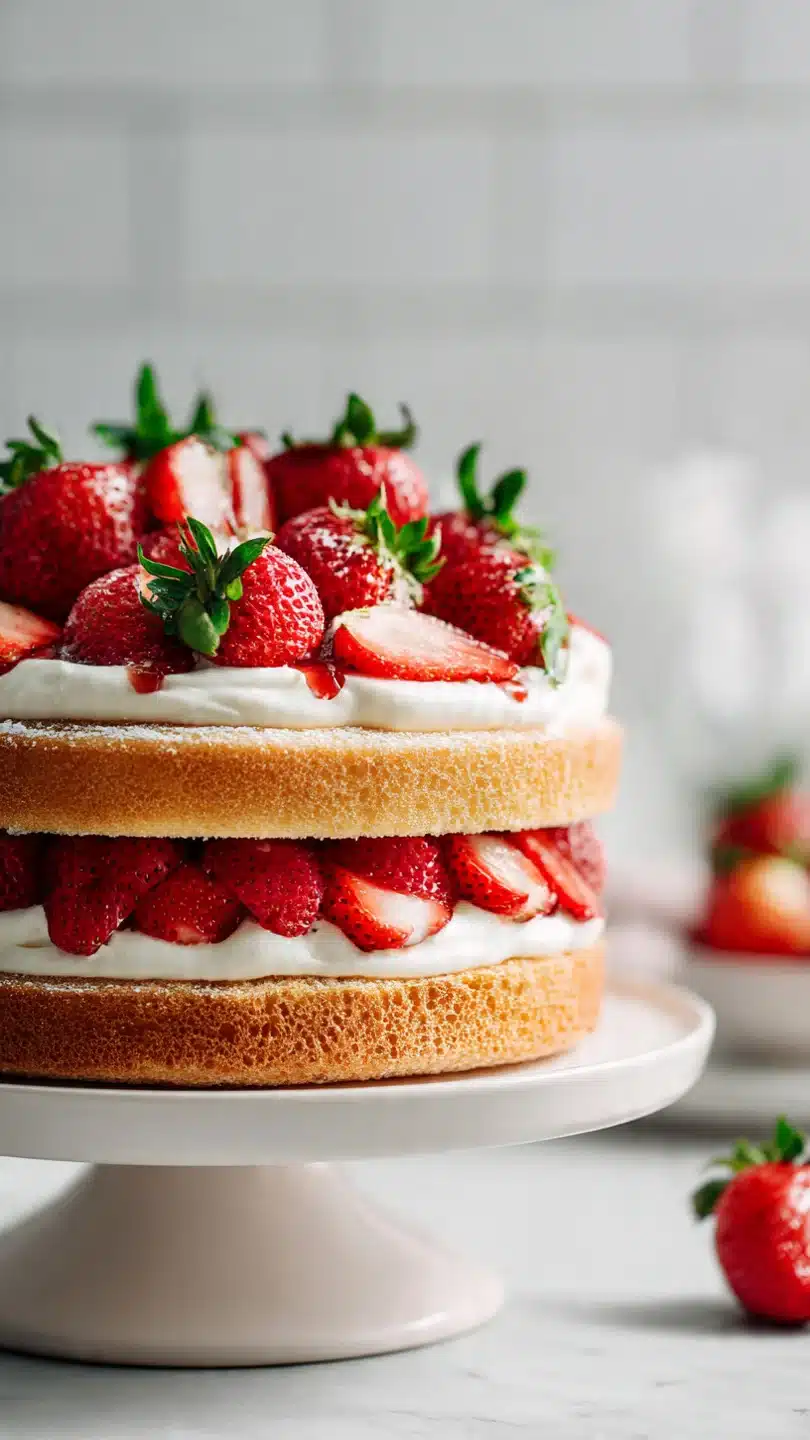 Strawberry layer cake - Image 3