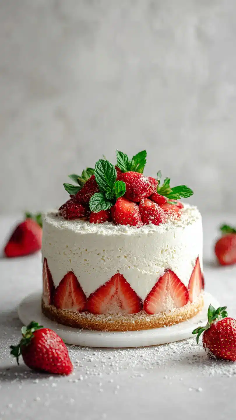 Strawberry smash cake - Image 3
