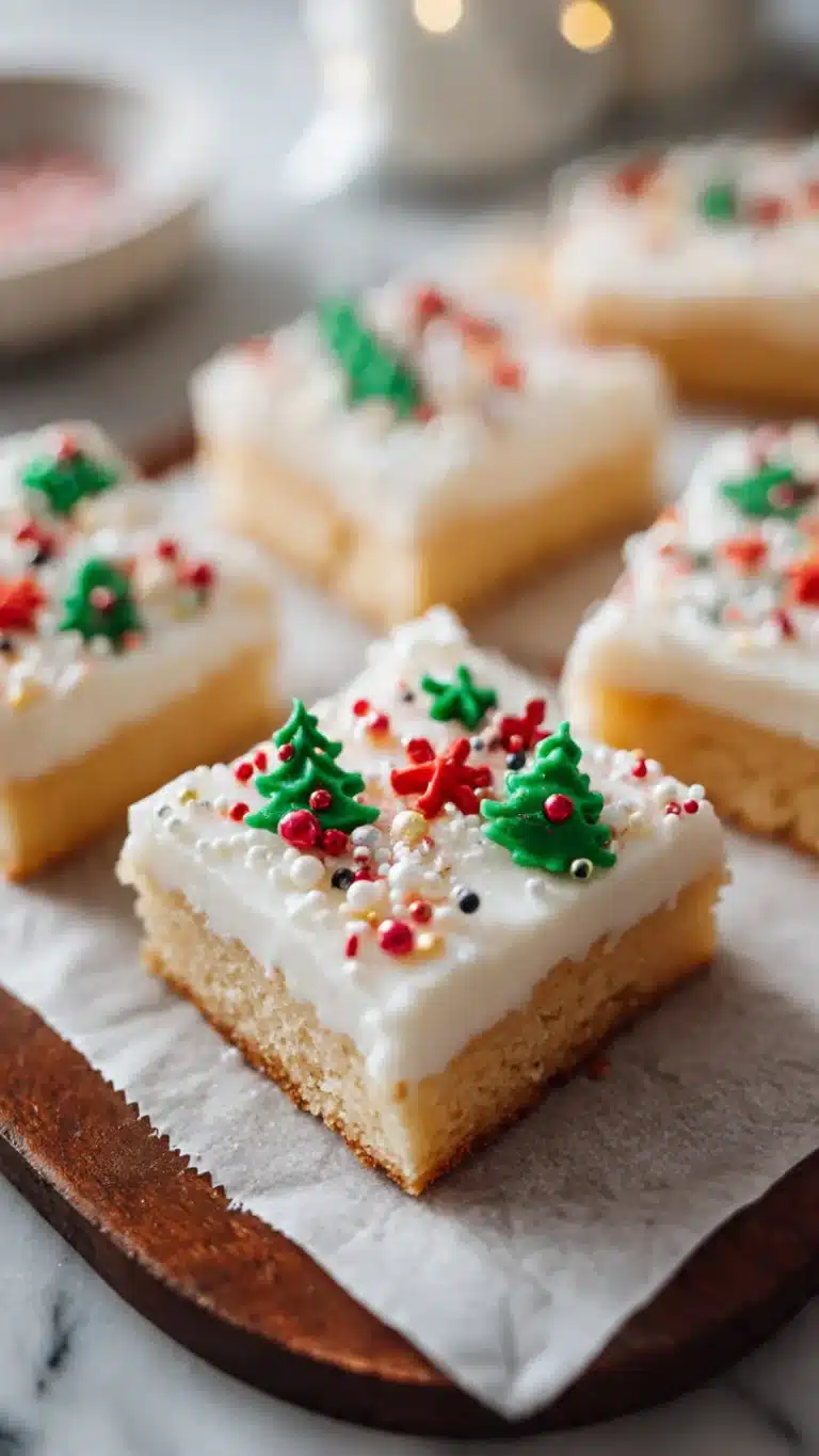 Christmas Sugar Cookie Bars - Image 1