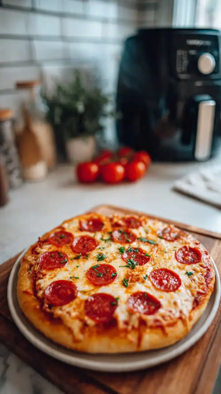 Air fryer pizza - Image 1